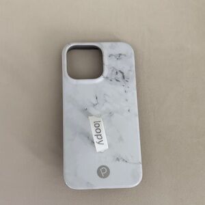 Loopy Case Gray Marble Phone Case IPhone 14 Pro Max